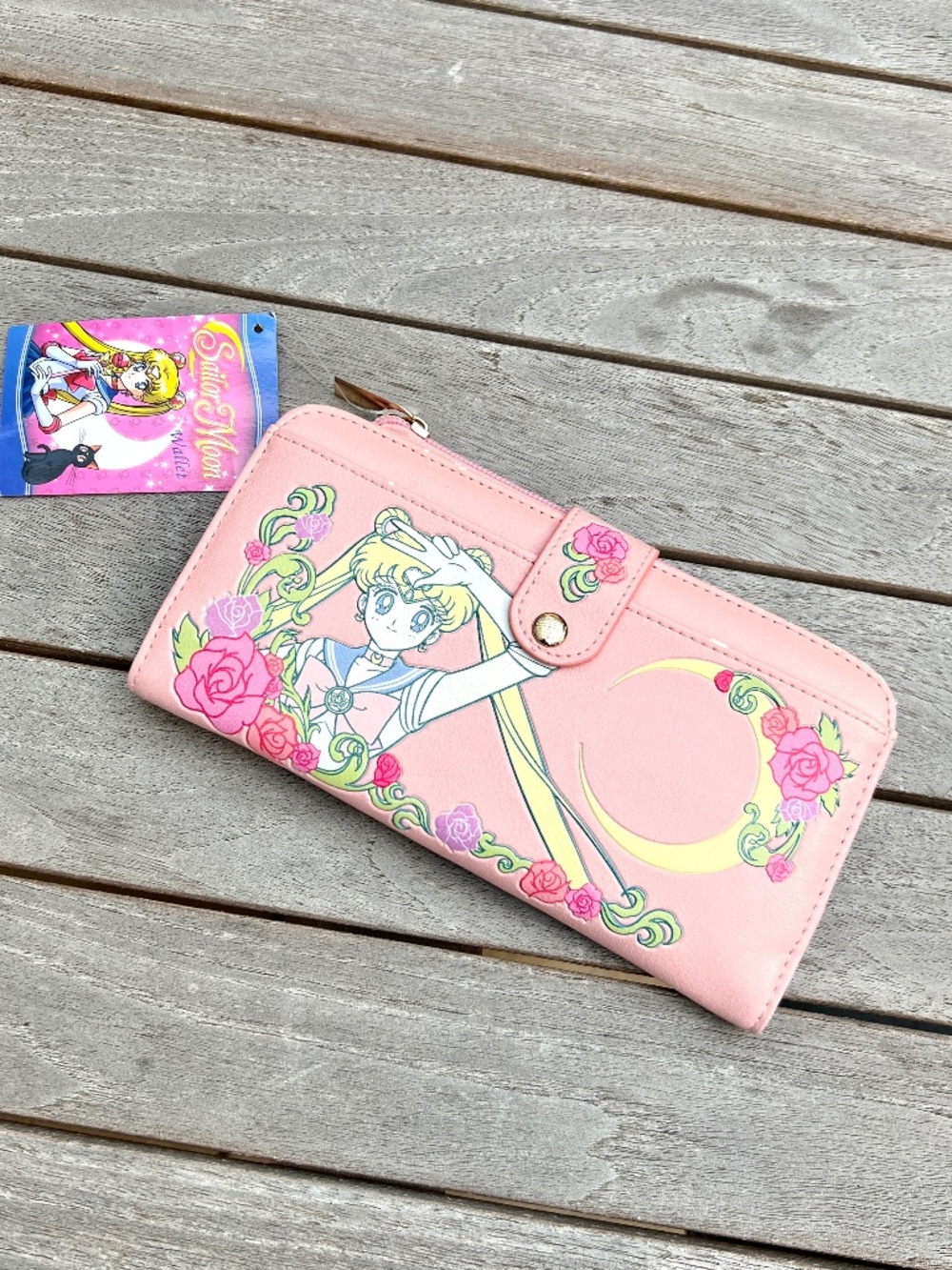 Sailor Moon Mini Backpack + Wallet + Earrings Set 🌙 BoxLunch Hot Topic - Picture 4 of 5